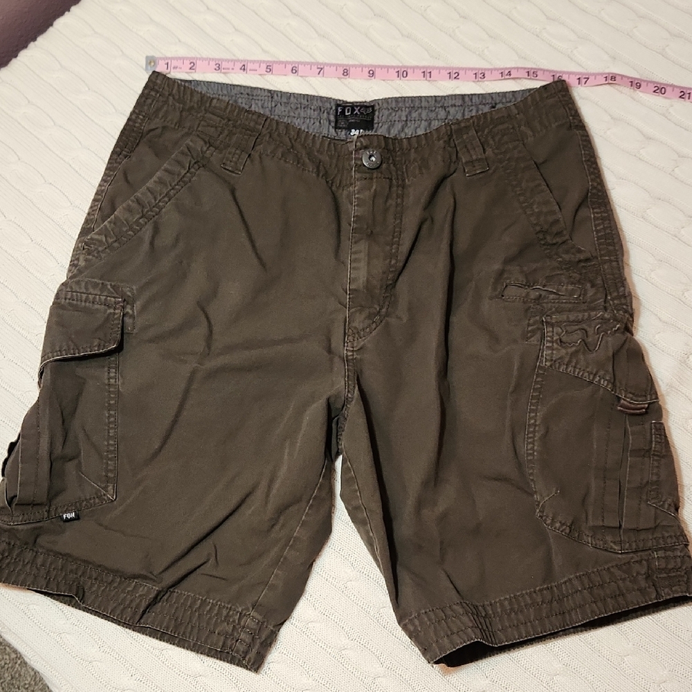 Fox Men's 34 Cargo Shorts - Brown
